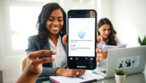 what does the white heart mean in text